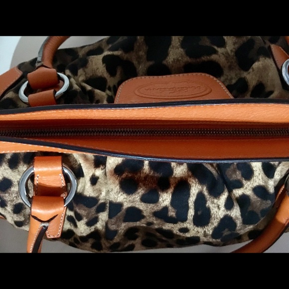 Dolce & Gabbana Leopard Purse with Orange Leather - Picture 8 of 8